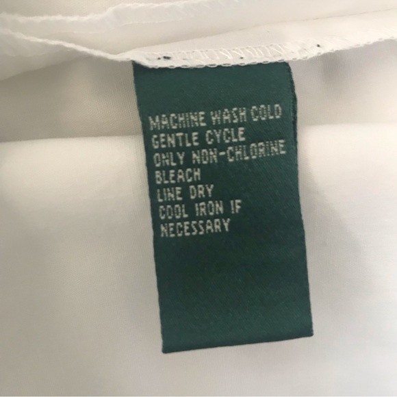 Lauren Active Ralph Lauren NWOT Skort White/ Orange Zip with Hook Size 4 - Picture 8 of 8